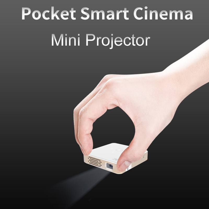 DLP mini portable projector P1 amazon hot selling cinema HDMI input home theater 1080p high quality